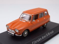 NOREV153537 - Voiture break familiale CITROEN AMI 8 de 1976 couleur orange