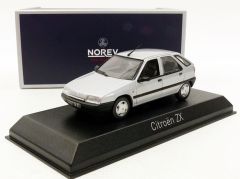 NOREV154103 - Voiture CITROEN ZX de 1991 couleur grise