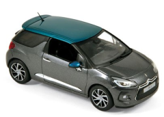 NOREV155297 - Voiture gris et emeraude CITROEN DS3 de 2015