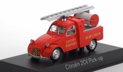 NOREV156076 - Voiture de pompier CITROEN 2CV pick-up