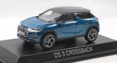 NOREV170021 - Voiture 4x4 CITROEN DS3 Crossback de 2019 de couleur bleue