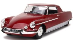 NOREV18001B - Voiture berline de luxe CITROEN DS 19 Chapron Le Dandy 1964 couleur rouge avec éclairage
