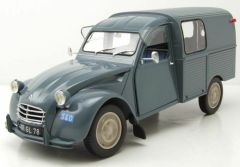 NOREV181491 - Voiture utilitaire CITROEN 2CV AK350 version fourgonnette de 1966 de bleue gris