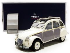 NOREV181494 - Voiture CITROEN 2 CV type Dolly de 1985 avec portes grises possibilité de retirer le capote