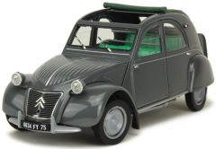 NOREV181499 - Voiture découvrable CITROEN 2CV AZL de 1957 de couleur grise