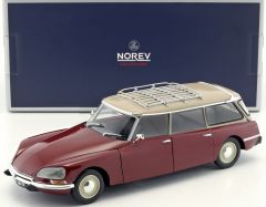 NOREV181592 - Voiture break familiale CITROEN DS 21 de 1970 couleur bordeaux