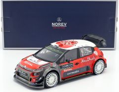 NOREV181635 - Voiture de rallye CITROEN C3 WRC Presentation Official Version de 2018  des équipage S.Loeb-S.Martin-C.Patterson-D.Elena