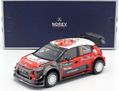 NOREV181637 - Voiture du rallye de Suède de 2018 CITROEN C3 WRC n°11 équipage C.Breen-S.Martin
