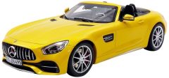 NOREV183451 - Voiture cabriolet MERCEDES BENZ AMG GT C Roadster couleur jaune