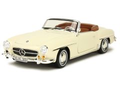 NOREV183539 - Voiture cabriolet MERCEDES BENZ 190 SL de 1957 couleur ivoire avec capote retirable