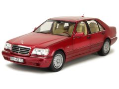 NOREV183579 - Voiture de type berline rouge MERCEDES BENZ S500 1977