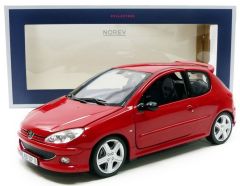 NOREV184823 - Voiture sportive PEUGEOT 206 RC 2003 de couleur rouge