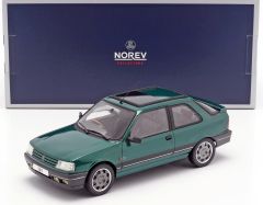 NOREV184883 - Voiture sportive PEUGEOT 309 GTi Goodwood de 1991 de couleur verte version volant à droite éditée à 1000 pièces