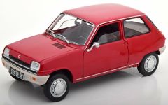 NOREV185152 - Voiture citadine RENAULT 5 TL de 1972 de couleur rouge