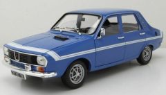 NOREV185210 - Voiture berline sportive RENAULT 12 Gordini de 1972 de couleur bleue de France