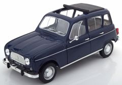 NOREV185241 - Voiture avec toit découvrable RENAULT R4 1965 bleue Copenhague
