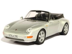 NOREV187592 - Voiture cabriolet PORSCHE 911 Carrera 1994 couleur argent métal