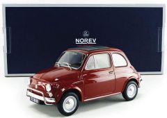 NOREV187771 - Voiture citadine FIAT 500L de 1968 de couleur rouge corail éditée à 500 pièces