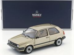 NOREV188519 - Voiture berline VOLKSWAGEN Golf 2 Cl de 1985 couleur beige métallique