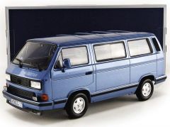 NOREV188540 - Mini bus VOLKSWAGEN version T3 Blustar de 1989-1990 de couleur bleu