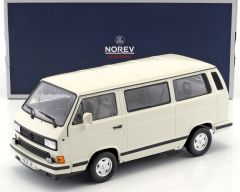 NOREV188541 - Mini bus VOLKSWAGEN version T3 Whitestar de 1989-1990 couleur blanc