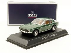NOREV270250 - Voiture sportive JENSEN Interceptor couleur verte de 1976