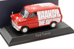 NOREV270521 - Utilitaire FORDT Transit fourgon de 1965 couleur rouge marquage Transit the Super Van