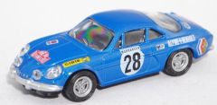 NOREV310703 - Voiture de rallye ALPINE A110 rallye de Monté Carlo de 1970