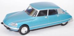 NOREV310705 - Voiture berline CITROEN DS 23 Pallas de 1972 de couleur bleue métallisée