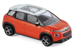 NOREV310807 - Voiture CITROEN C3 Aircross de  2017 couleur orange à toit blanc