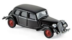 NOREV310808 - Voiture berline CITROEN 15- six de 1939 couleur noire jantes rouges