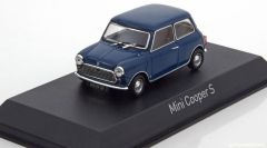 NOREV350201 - Voiture citadine MINI COOPER S Mk3 de couleur bleue