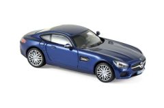 NOREV351348 - Voiture de type coupé MERCEDES BENZ AMG GT S 2015 couleur bleu métallique