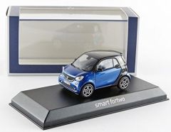 NOREV351420 - Voiture citadine SMART Fortwo de 2015 de couleur bleue