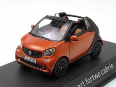 NOREV351422 - Voiture cabriolet SMART Fortwo de 2015 de couleur orange