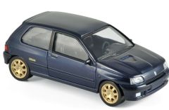 NOREV430201E - Voiture sportive RENAULT Clio Williams de 1993 de couleur bleue