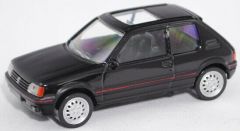 NOREV430201J - Voiture sportive PEUGEOT 205 1.6 Gti de 1985 de couleur noire