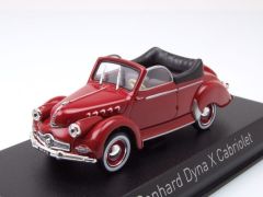 NOREV451803 - Voiture cabriolet PANHARD Dyna X de 1951couleur rouge