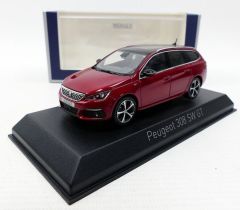 NOREV473817 - Voiture break familliale PEUGEOT 308 SW GT de 2017 couleur rouge