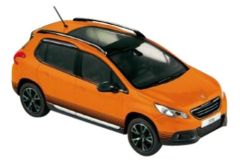 NOREV479832 - Voiture du salon de Genevre - PEUGEOT 2008 2013 de couleur Orange mat