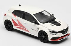 NOREV517738 - Voiture sportive RENAULT Megane R.S Trophy R de 2019 de couleur blanche à jantes carbones