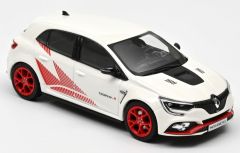 NOREV517739 - Voiture sportive RENAULT Megane R.S Trophy R de 2019 de couleur blanche avec jantes rouges