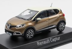 NOREV517774 - Voiture RENAULT Captur de 2013 couleur brun à toit ivoir