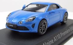 NOREV517856 - Voiture coupé - Alpine A110 de couleur Bleue