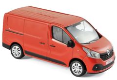 NOREV518022 - Utilitaire fourgon RENAULT Trafic de 2014 de couleur rouge