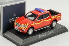 NOREV518393 - Voiture 4x4 de pompier RENAULT Alaskan pick-up de 2017