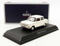 NOREV831018 - Voiture berline NSU Prinz 4 de 1964 couleur blanche