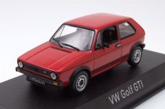 NOREV840046 - Voiture VOLKSWAGEN Golf I GTI de 1976 couleur rouge
