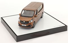 NOREV85155 - Mini bus RENAULT Trafic 3 de 2019 de couleur marron métallisé version boite constructeur