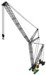 NZG843/07 - Grue avec derrick LIEBHERR LR1600/2 aux couleurs THOMEN